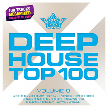 VA - Deephouse Top 100 Vol.9 [Mixed by DJ Deep] (2019) MP3 скачать торрент альбом