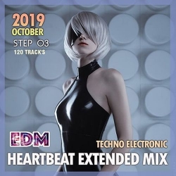 VA - EDM Heartbeat Extended Mix: Techno Electronic Step 03 (2019) MP3 скачать торрент альбом