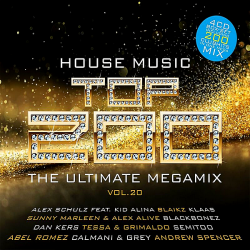 VA - House Music Top 200: The Ultimate Megamix Vol.20 [4CD] (2020) MP3 скачать торрент альбом