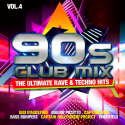 VA - 90s Club Mix Vol. 4: The Ultimative Rave & Techno Hits [2CD] (2020) MP3 скачать торрент альбом