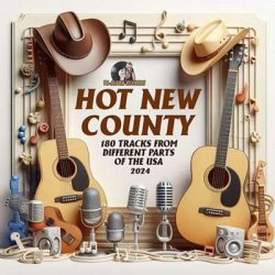 VA - Hot New Country (2024) MP3 скачать торрент альбом